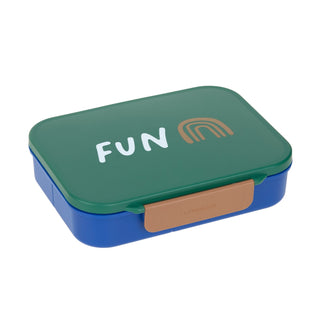Lässig Bento-Lunchbox Little Gang Rainbow green