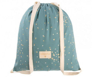 Nobodinoz Koala backpack gold confetti/ magic green