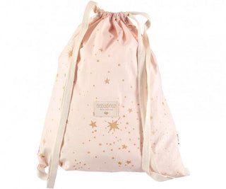 Nobodinoz Koala backpack gold stella/ dream pink