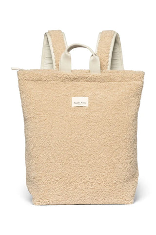 Studio Noos Ecru Teddy Adult Backpack