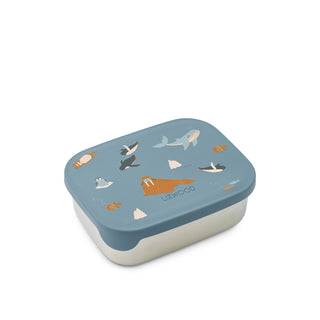 Liewood Arthur printed lunchbox - Arctic Sea Ocean view