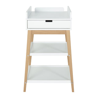 Quax Luiertafel Hip met lade - Wit naturel