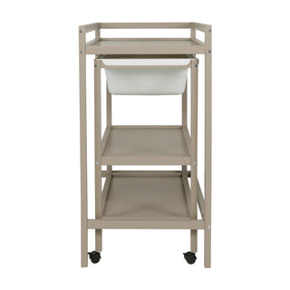 Quax Luiertafel met Bad - Basic - Stone