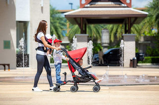 Lascal Buggy Board Maxi + Black with Saddle Grey