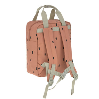 Lässig Mini Square Backpack - Happy Prints caramel