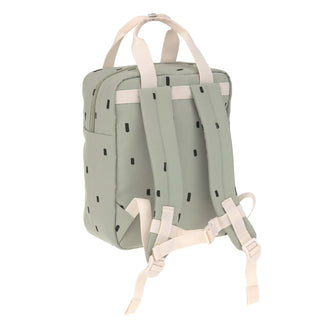 Lässig Mini Square Backpack - Happy Prints light olive