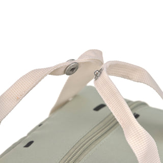 Lässig Mini Square Backpack - Happy Prints light olive