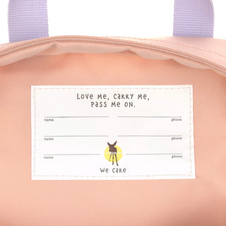 Lässig Mini Square Backpack - Little Gang Cherry Peach