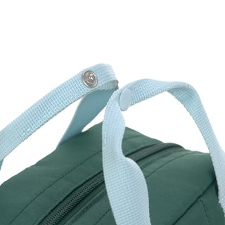 Lässig Mini Square Backpack - Little Gang Lemon dark green
