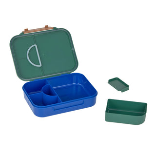 Lässig Bento-Lunchbox Little Gang Rainbow green