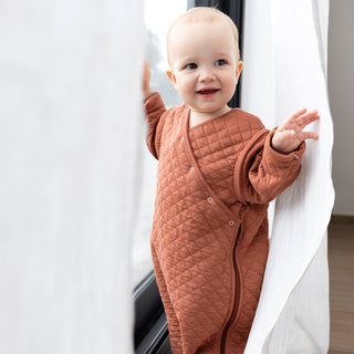 Bemini MAGIC BAG 4-12m Brick PADY QUILTED JERSEY tog 1.5