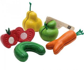 Plan Toys Fruit & Veggie Set Kromkommer