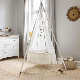Leander Classic™ Cradle w. mattress White