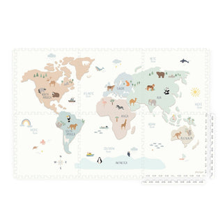 Play & Go EEVAA 3-in-1 – Worldmap Colour Design