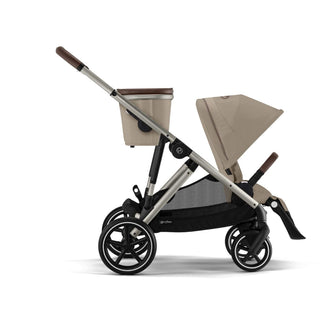 Cybex Gazelle S - Almond beige taupe frame