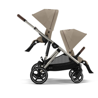 Cybex Gazelle S - Almond beige taupe frame
