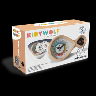 Kidywolf KIDYALARM Educatieve wekker - meloen