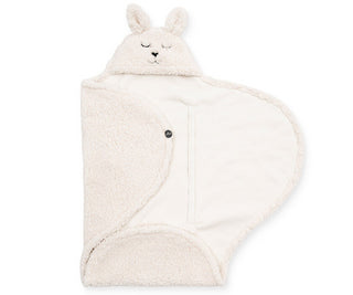 Jollein Wikkeldeken Bunny 100x105cm - Off-White