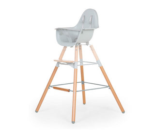 Childhome Evolu Extra Set Lange Poten + Voetsteun - Hout - Munt