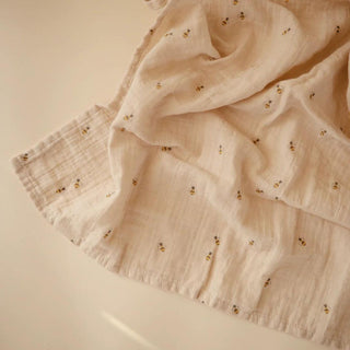 Mushie Swaddle - Bees