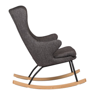 Quax Rocking Adult Chair De Luxe - Zwart