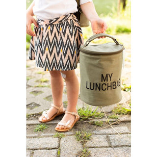 Childhome My Lunchbag - Met Isolerende Voering - Canvas - Kaki