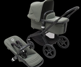 Bugaboo Fox 5 - Forest green zonnekap forest green bekleding black onderstel