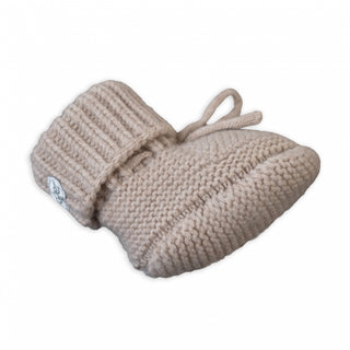 Lodger Babyslofjes Merino wol - Beige