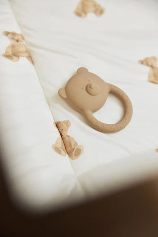 Jollein Bijtring Rubber Teddy Bear Biscuit