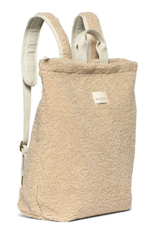 Studio Noos Ecru Teddy Adult Backpack