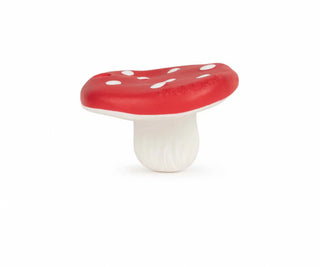 Oli & Carol Spotty the Mushroom Mini Baby Teether