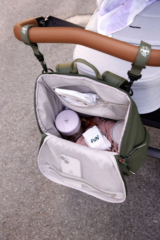 Lassig Diaper Backpack - Slender Up olive
