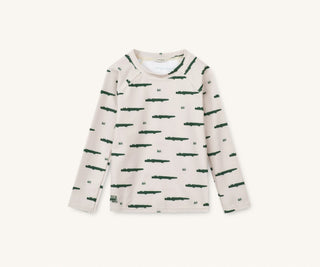 Liewood Noah Printed Longsleeve Swim Tee - Carlos Sandy