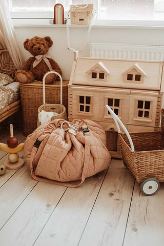 Play & Go Fleuri Organisch babymat opbergzak