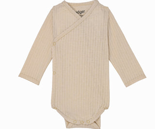Lodger Romper Seersucker LS - 2 stuks- Birch
