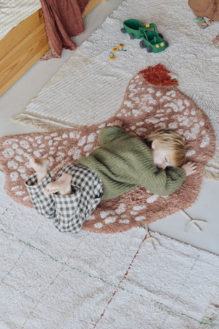 Lorena Canals washable rug chicken