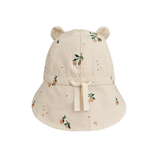 Liewood Gorm Reversible Sun Hat With Ears Peach Seashell Pale tuscany