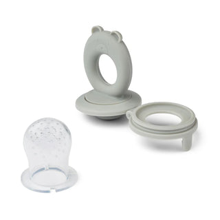 Liewood Miranda Food Feeder 2-Pack - Whale blue Dove blue