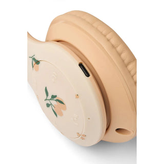 Liewood Quinn Wireless Headphones - Peach / Sea shell