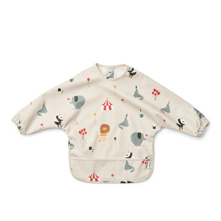 Liewood Merle Printed Cape Bib - Circus Sandy