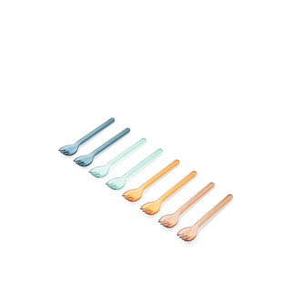 Liewood Alonso Tritan Fork 8-pack - Indigo multi mix