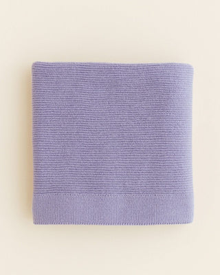 Hvid Blanket Gust - Lilac