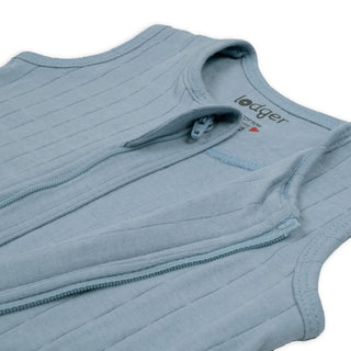 Lodger Slaapzak Sleeveless hopper solid Blue Fogg
