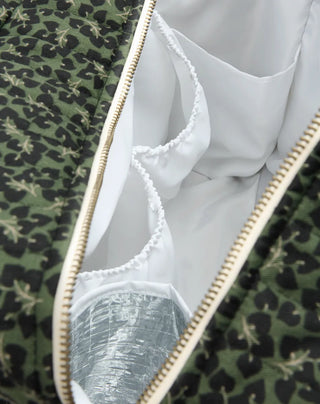 Nobodinoz Hyde Park waterproof stroller bag •  Forest Yumiko