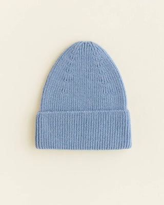 Hvid Fonzie - Light blue
