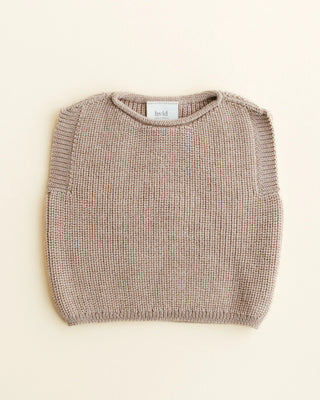 Hvid vest harvey - sand