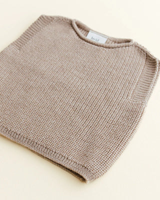 Hvid vest harvey - sand