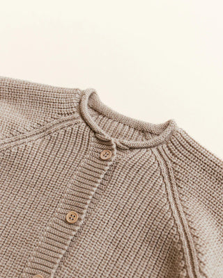 Hvid cardigan inga - Sand